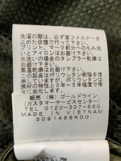 【中古品】【メンズ】 THE NORTH FACE ザ・ノースフェイス SWALLOWTAIL HOODIE NP71520 スワローテイルフーディー ライトアウター 144-260417-yn-02-min サイズ：M カラー：オリーブグリーン 万代Net店