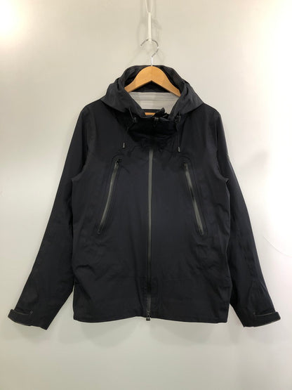【中古品】【メンズ】 DESCENTE ALLTERRAIN デサント オルテライン HARD SHELL JACKET DAMWGC39 ハードシェルジャケット メンズ アウター 144-260416-KS-23-min サイズ：L カラー：ブラック 万代Net店