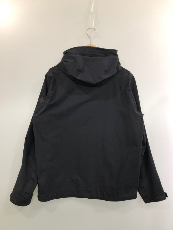 【中古品】【メンズ】 DESCENTE ALLTERRAIN デサント オルテライン HARD SHELL JACKET DAMWGC39 ハードシェルジャケット メンズ アウター 144-260416-KS-23-min サイズ：L カラー：ブラック 万代Net店