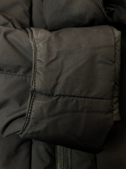 【中古品】【メンズ】 DESCENTE ALLTERRAIN デサント オルテライン HEAT CIRCULATION IN-DOWN DU5FWBA5M ヒートサーキュレーション インダウン ナイロンジャケット メンズ 144-260416-KS-22-min サイズ：L カラー：ブラック 万代Net店