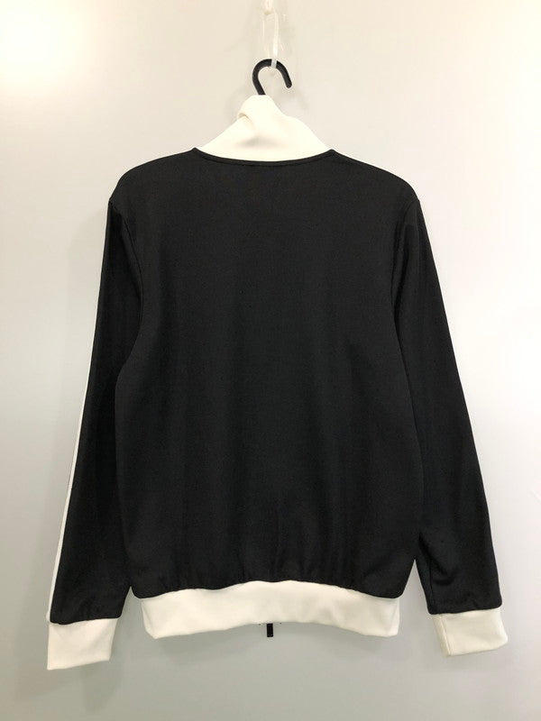 【中古品】【メンズ】 adidas アディダス LS TRACK JACKET II5763 エルエス トラックジャケット メンズ トップス 148-260416-KS-36-min サイズ：M カラー：ブラック/ホワイト 万代Net店