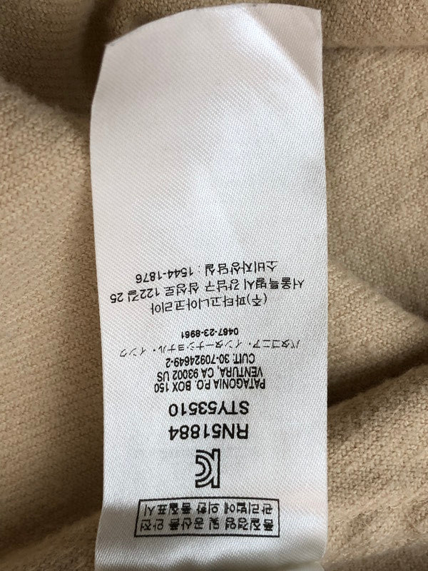 【中古品】【メンズ】 patagonia パタゴニア 19年製 LONG-SLEEVED NATURAL DYE FJORD FL 53510 2019年 パタゴニア メンズ ロングスリーブ ナチュラル ダイ フィヨルド 144-260416-KS-33-min サイズ：S カラー：ベージュ 万代Net店