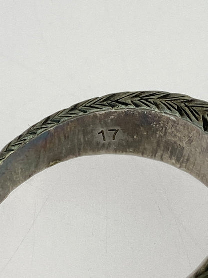 【中古品】【メンズ/レディース】 GUCCI グッチ インターロッキングG アラベスク リング 指輪 192-260420-KS-19-min カラー：シルバー 万代Net店
