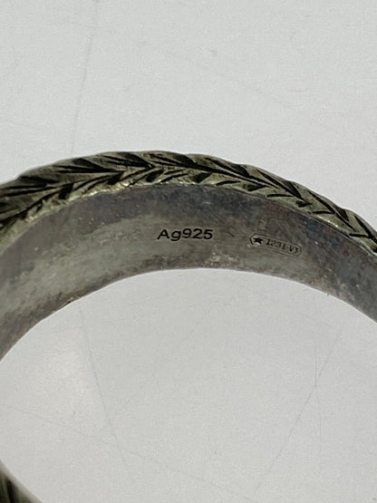 【中古品】【メンズ/レディース】 GUCCI グッチ インターロッキングG アラベスク リング 指輪 192-260420-KS-19-min カラー：シルバー 万代Net店