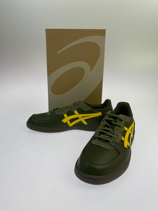 【中古美品】【メンズ】 asics アシックス SKYHAND OG 1203A451-301 スカイハンド スニーカー 靴 163-260417-yn-15-min サイズ：26.5cm カラー：OLIVE CANVAS/TAI-CHI YELLOW 万代Net店