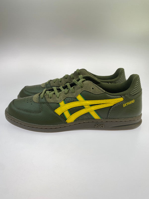 【中古美品】【メンズ】 asics アシックス SKYHAND OG 1203A451-301 スカイハンド スニーカー 靴 163-260417-yn-15-min サイズ：26.5cm カラー：OLIVE CANVAS/TAI-CHI YELLOW 万代Net店