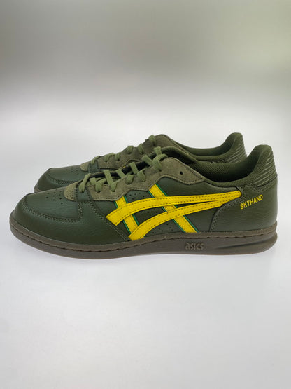 【中古美品】【メンズ】 asics アシックス SKYHAND OG 1203A451-301 スカイハンド スニーカー 靴 163-260417-yn-15-min サイズ：26.5cm カラー：OLIVE CANVAS/TAI-CHI YELLOW 万代Net店