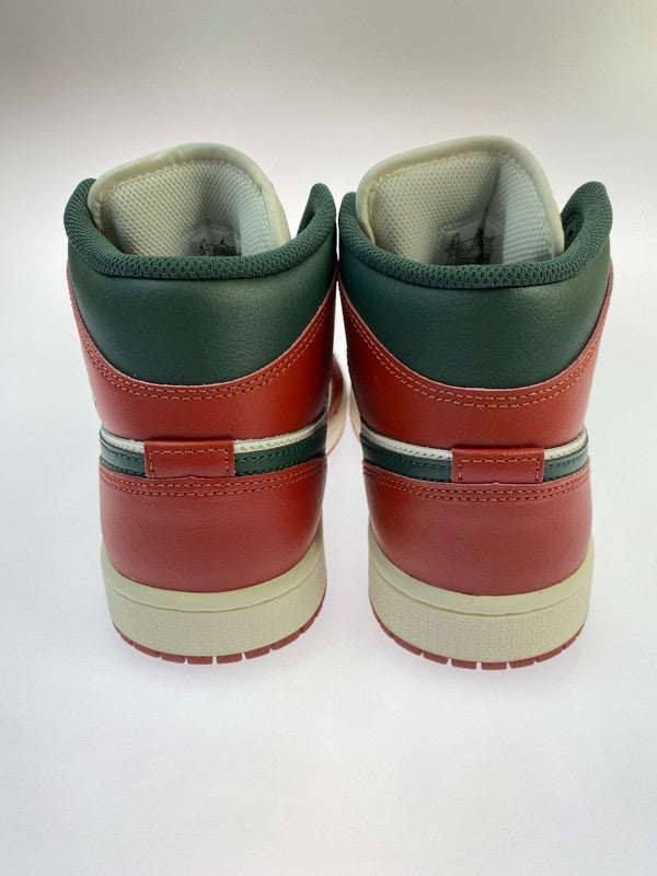 【中古美品】【メンズ】 NIKE ナイキ AIR JORDAN 1 MID DQ8426-105 エア ジョーダン 1 ミッド スニーカー 靴 160-260417-yn-09-min サイズ：26.5cm US8.5 カラー：SAIL/MIDNIGHT GREEN 万代Net店