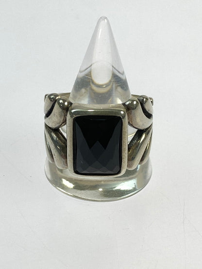 【中古品】【メンズ/レディース】 TJK ティー ジェー ケー SILVER RING シルバーリング 指輪 193-260420-KS-20-min カラー：シルバー 万代Net店