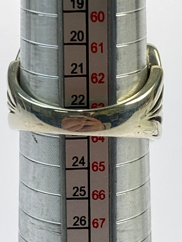 【中古品】【メンズ/レディース】 TJK ティー ジェー ケー SILVER RING シルバーリング 指輪 193-260420-KS-20-min カラー：シルバー 万代Net店