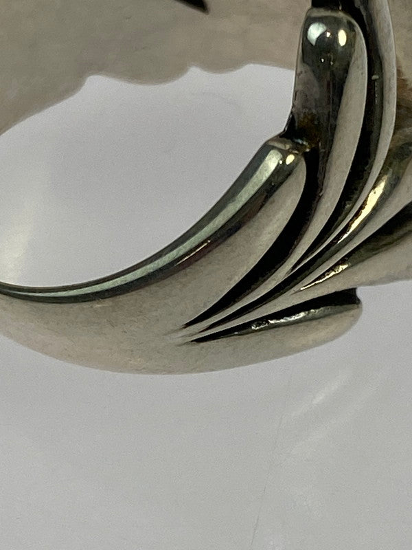 【中古品】【メンズ/レディース】 TJK ティー ジェー ケー SILVER RING シルバーリング 指輪 193-260420-KS-20-min カラー：シルバー 万代Net店
