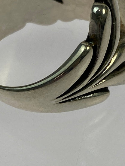 【中古品】【メンズ/レディース】 TJK ティー ジェー ケー SILVER RING シルバーリング 指輪 193-260420-KS-20-min カラー：シルバー 万代Net店