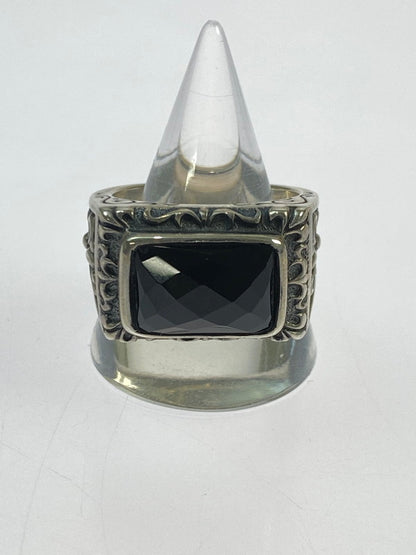 【中古品】【メンズ/レディース】 TJK ティー ジェー ケー SILVER RING シルバーリング 指輪 193-260420-KS-21-min カラー：シルバー 万代Net店