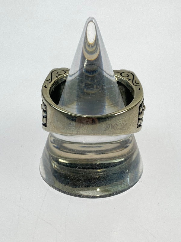 【中古品】【メンズ/レディース】 TJK ティー ジェー ケー SILVER RING シルバーリング 指輪 193-260420-KS-21-min カラー：シルバー 万代Net店