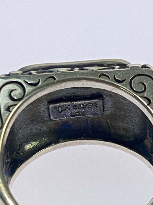 【中古品】【メンズ/レディース】 TJK ティー ジェー ケー SILVER RING シルバーリング 指輪 193-260420-KS-21-min カラー：シルバー 万代Net店