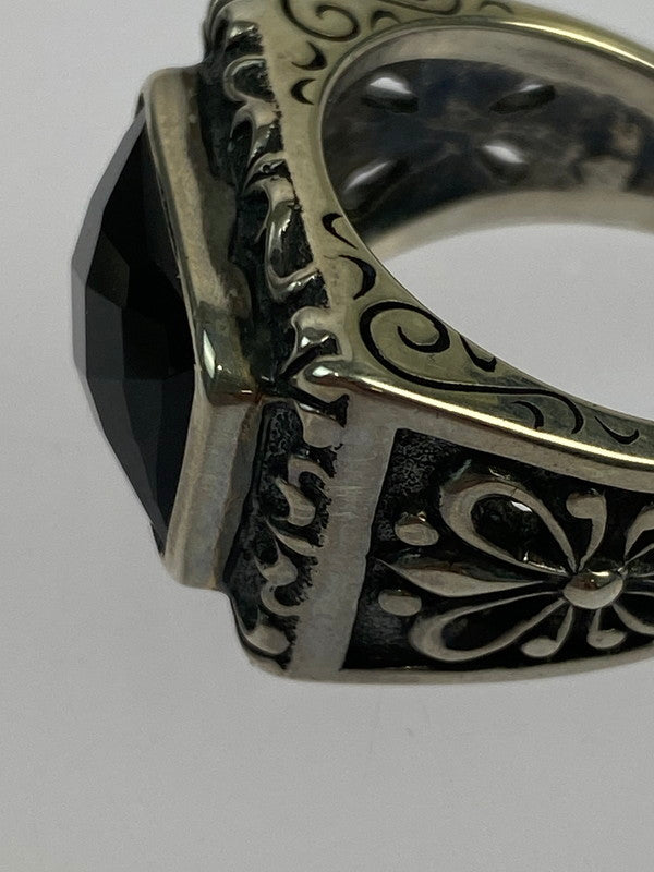 【中古品】【メンズ/レディース】 TJK ティー ジェー ケー SILVER RING シルバーリング 指輪 193-260420-KS-21-min カラー：シルバー 万代Net店