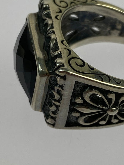 【中古品】【メンズ/レディース】 TJK ティー ジェー ケー SILVER RING シルバーリング 指輪 193-260420-KS-21-min カラー：シルバー 万代Net店