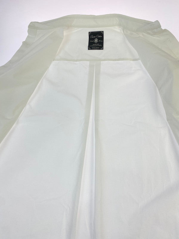 【中古品】【メンズ】 MAISON SPECIAL メゾンスペシャル SUVIN COTTON TYPEWRITER PRIME‐OVER SHIRT スビンコットン タイプライター プライムオーバー シャツ 長袖シャツ 140-260427-KS-19-min サイズ：1 カラー：ホワイト 万代Net店