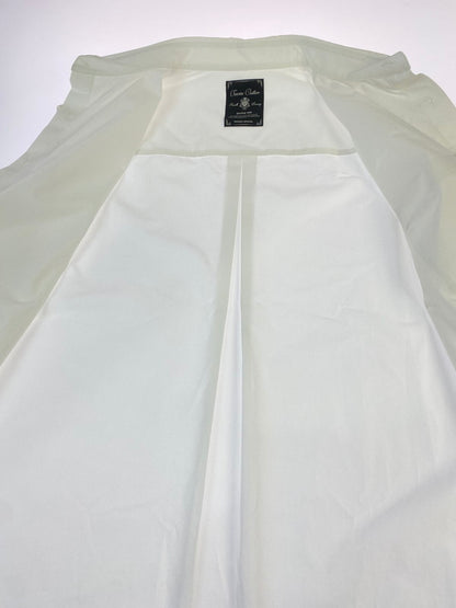 【中古品】【メンズ】 MAISON SPECIAL メゾンスペシャル SUVIN COTTON TYPEWRITER PRIME‐OVER SHIRT スビンコットン タイプライター プライムオーバー シャツ 長袖シャツ 140-260427-KS-19-min サイズ：1 カラー：ホワイト 万代Net店