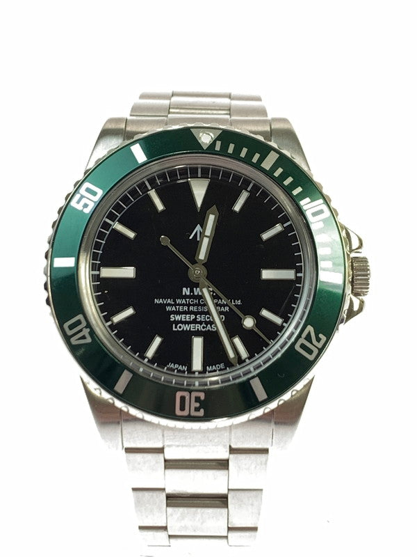 【中古品】【メンズ/レディース】 NAVAL ナバル FRXA SWEEP QUARTZ DIVER QUARTZ JOURNAL STANDARD別注 スイープ クォーツ ダイバー クォーツ 腕時計 ウォッチ 197-260424-em-11-min カラー：GREEN 万代Net店