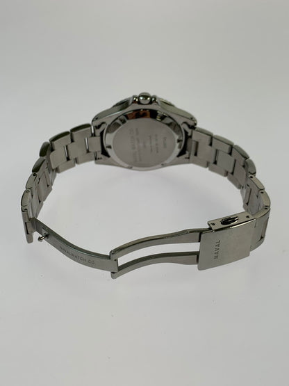 【中古品】【メンズ/レディース】 NAVAL ナバル FRXA SWEEP QUARTZ DIVER QUARTZ JOURNAL STANDARD別注 スイープ クォーツ ダイバー クォーツ 腕時計 ウォッチ 197-260424-em-11-min カラー：GREEN 万代Net店