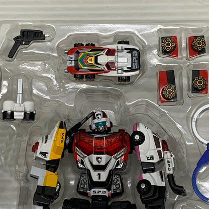 【中古品】 スーパーロボット超合金 デカレンジャーロボ フィギュア バンダイ おもちゃ 特撮 044-260619-em-09-min 万代Net店