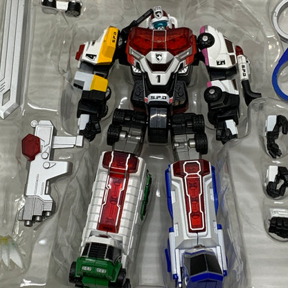 【中古品】 スーパーロボット超合金 デカレンジャーロボ フィギュア バンダイ おもちゃ 特撮 044-260619-em-09-min 万代Net店