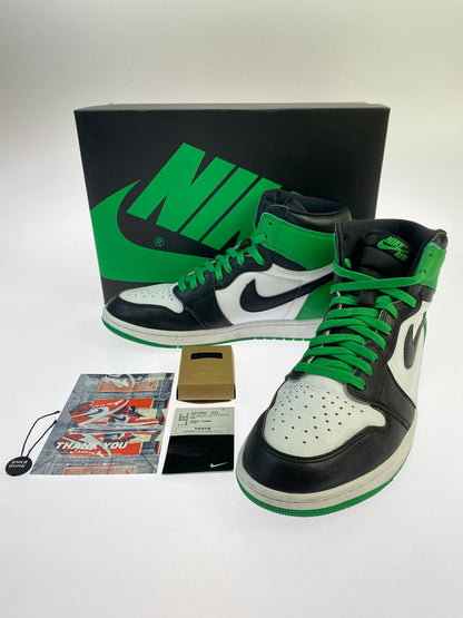 【中古品】【メンズ】 NIKE ナイキ AIR JORDAN 1 RETRO HIGH OG DZ5485-031 エア ジョーダン ワン レトロ ハイ オージー 靴 シューズ スニーカー SNEAKER 160-260422-KS-09-min サイズ：30.5cm US12.5 カラー：ブラック/グリーン/ホワイト 万代Net店