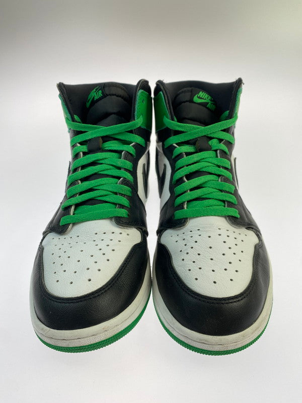 【中古品】【メンズ】 NIKE ナイキ AIR JORDAN 1 RETRO HIGH OG DZ5485-031 エア ジョーダン ワン レトロ ハイ オージー 靴 シューズ スニーカー SNEAKER 160-260422-KS-09-min サイズ：30.5cm US12.5 カラー：ブラック/グリーン/ホワイト 万代Net店