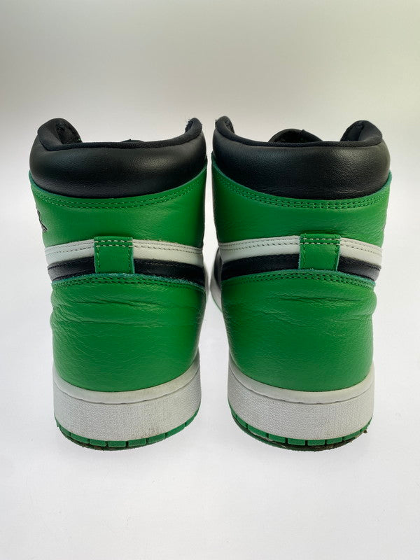 【中古品】【メンズ】 NIKE ナイキ AIR JORDAN 1 RETRO HIGH OG DZ5485-031 エア ジョーダン ワン レトロ ハイ オージー 靴 シューズ スニーカー SNEAKER 160-260422-KS-09-min サイズ：30.5cm US12.5 カラー：ブラック/グリーン/ホワイト 万代Net店