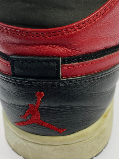 【中古品】【メンズ】 NIKE ナイキ AIR JORDAN 1 RETRO MID 554724-024 エア ジョーダン ワン レトロ ミッド 靴 シューズ スニーカー SNEAKER 160-260422-KS-16-min サイズ：27cm US9 カラー：ブラック/レッド 万代Net店