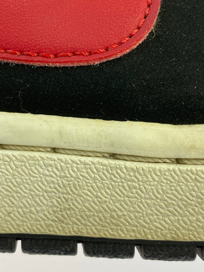 【中古品】【メンズ】 NIKE ナイキ AIR JORDAN 1 RETRO MID 554724-024 エア ジョーダン ワン レトロ ミッド 靴 シューズ スニーカー SNEAKER 160-260422-KS-16-min サイズ：27cm US9 カラー：ブラック/レッド 万代Net店