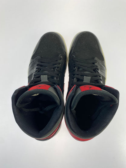 【中古品】【メンズ】 NIKE ナイキ AIR JORDAN 1 RETRO MID 554724-024 エア ジョーダン ワン レトロ ミッド 靴 シューズ スニーカー SNEAKER 160-260422-KS-16-min サイズ：27cm US9 カラー：ブラック/レッド 万代Net店