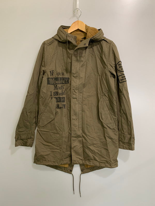 【中古品】【メンズ】 HYSTERIC GLAMOUR ヒステリックグラマー 90-00S KURT KOBAIN MODS COAT 4AC-0232 90年代～2000年代 カート コバーン モッズコート メンズ 140-260421-KS-16-min サイズ：M カラー：グリーンカーキ 万代Net店