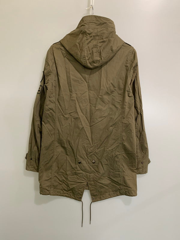 【中古品】【メンズ】 HYSTERIC GLAMOUR ヒステリックグラマー 90-00S KURT KOBAIN MODS COAT 4AC-0232 90年代～2000年代 カート コバーン モッズコート メンズ 140-260421-KS-16-min サイズ：M カラー：グリーンカーキ 万代Net店