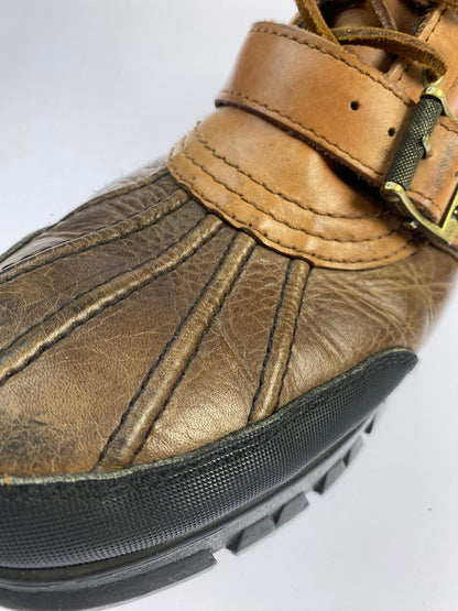 【中古品】【メンズ】 RALPH LAUREN ラルフローレン ENGINEER BOOTS エンジニアブーツ メンズ 靴 165-260424-em-38-min サイズ：28.5cm カラー：ブラウン 万代Net店