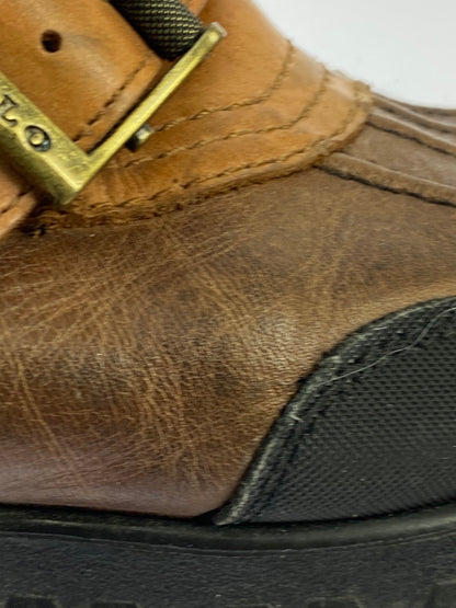 【中古品】【メンズ】 RALPH LAUREN ラルフローレン ENGINEER BOOTS エンジニアブーツ メンズ 靴 165-260424-em-38-min サイズ：28.5cm カラー：ブラウン 万代Net店