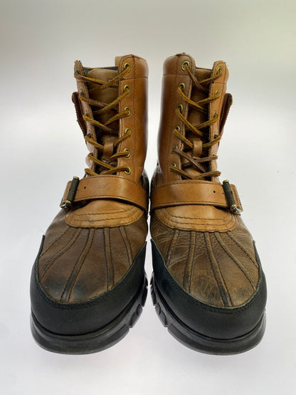 【中古品】【メンズ】 RALPH LAUREN ラルフローレン ENGINEER BOOTS エンジニアブーツ メンズ 靴 165-260424-em-38-min サイズ：28.5cm カラー：ブラウン 万代Net店