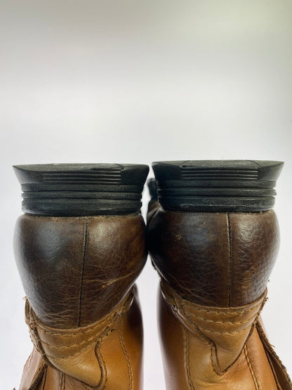 【中古品】【メンズ】 RALPH LAUREN ラルフローレン ENGINEER BOOTS エンジニアブーツ メンズ 靴 165-260424-em-38-min サイズ：28.5cm カラー：ブラウン 万代Net店