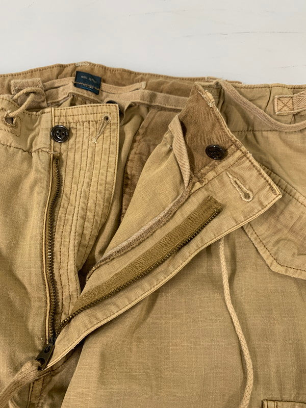 【中古品】【メンズ】 RALPH LAUREN ラルフローレン CARGO PANT MIL-J-4883A カーゴパンツ 157-260421-KS-18-min サイズ：42/30 カラー：ベージュ 万代Net店