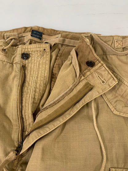 【中古品】【メンズ】 RALPH LAUREN ラルフローレン CARGO PANT MIL-J-4883A カーゴパンツ 157-260421-KS-18-min サイズ：42/30 カラー：ベージュ 万代Net店