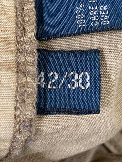 【中古品】【メンズ】 RALPH LAUREN ラルフローレン CARGO PANT MIL-J-4883A カーゴパンツ 157-260421-KS-18-min サイズ：42/30 カラー：ベージュ 万代Net店