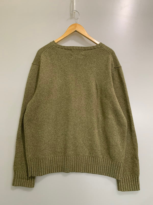 【中古品】【メンズ】 RALPH LAUREN ラルフローレン DUCK SWEATER ダックセーター メンズ トップス 146-260421-KS-35-min サイズ：XL カラー：グリーン系 万代Net店