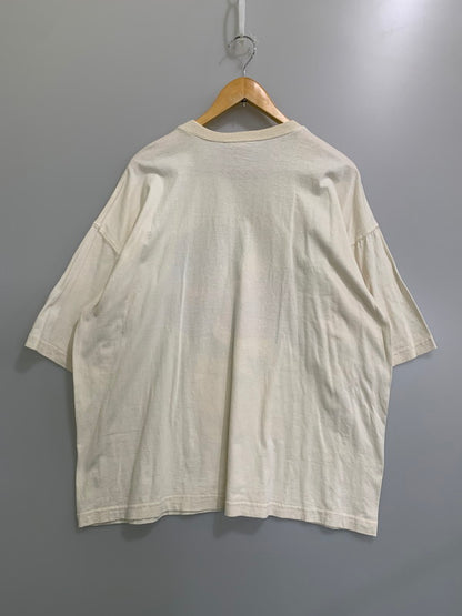 【中古品】【メンズ】 COCA-COLA コカ・コーラ 90’s WHEREVER I GO TEE ウェアエバーアイゴー Tシャツ トップス 146-260425-SH-08-min サイズ：XL カラー：アイボリー 万代Net店