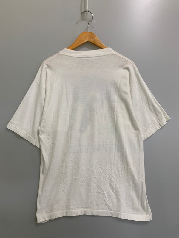 【中古品】【メンズ】 USED 90S DESIGN TEE SWEET デザインT プリントT 半袖Tシャツ 146-260714-ta-43-min サイズ：サイズ不明 カラー：ホワイト 万代Net店
