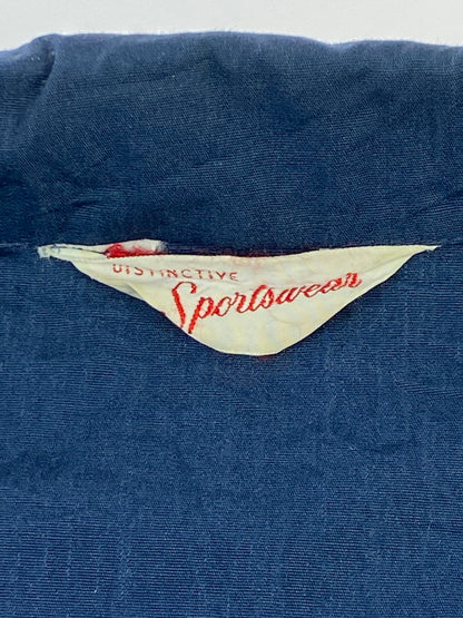【中古品】【メンズ】 DISTINCTIVE ディスティンクティブ SPORTSWEAR 60-70S JACKET スポーツウェア 1960年代〜70年代 ジャケット メンズ アウター 146-260427-KS-25-min カラー：ブルー 万代Net店