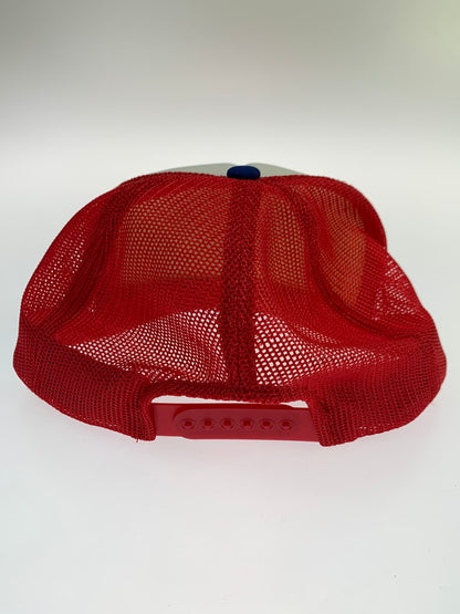 【中古品】【メンズ/レディース】 LA OLYMPIC 1984 MCDONALD'S CAP ロサンゼルス オリンピック マクドナルド メッシュ キャップ ヴィンテージ アメリカ 帽子 185-260424-em-13-min カラー：レッド 万代Net店