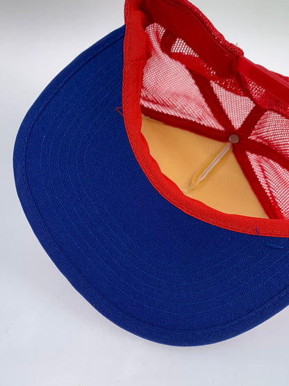 【中古品】【メンズ/レディース】 LA OLYMPIC 1984 MCDONALD'S CAP ロサンゼルス オリンピック マクドナルド メッシュ キャップ ヴィンテージ アメリカ 帽子 185-260424-em-13-min カラー：レッド 万代Net店