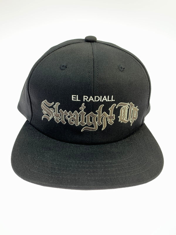 【中古品】【メンズ/レディース】 RADIALL ラディアル STRAIGHT UP TRUCKER CAP ストレートアップ トラッカーキャップ 帽子 185-260424-em-15-min サイズ：FREE カラー：ブラック 万代Net店
