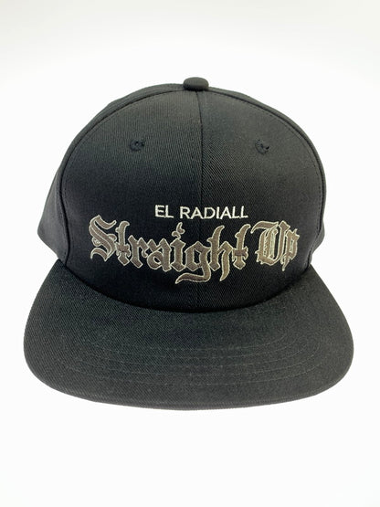 【中古品】【メンズ/レディース】 RADIALL ラディアル STRAIGHT UP TRUCKER CAP ストレートアップ トラッカーキャップ 帽子 185-260424-em-15-min サイズ：FREE カラー：ブラック 万代Net店